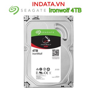Ổ cứng HDD chuyên dụng cho NAS Seagate Ironwolf 4TB SATA 5400rpm 64MB Cache chính hãng