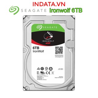 Ổ cứng hdd chuyên dụng cho nas seagate ironwolf 6tb sata 5400rpm 256mb cache chính hãng
