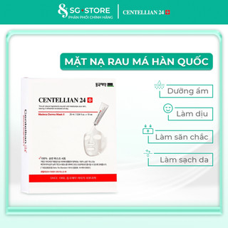 Mặt nạ rau má Hàn Quốc CENTELLIAN 24+ Madeca Derma Mask II dưỡng ẩm, nâng cơ, giảm nếp nhăn, sáng da