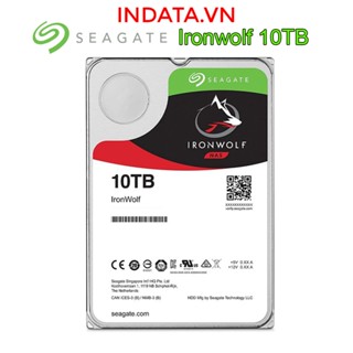 Ổ cứng HDD chuyên dụng cho NAS Seagate Ironwolf 10TB SATA 7200rpm 256MB Cache chính hãng
