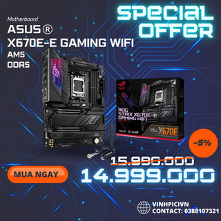 Mainboard asus rog strix x670e-e gaming wifi