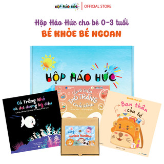 Hộp Háo Hức Bé khoẻ bé ngoan cho bé 0-3 tuổi giúp rèn luyện thói quen đánh răng và gia tăng vốn từ vựng về cuộc sống