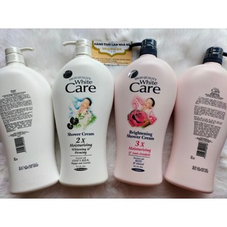 Hàng Chuẩn Nhập Khẩu Chính Hãng Malaysia-Sữa Tắm Dê White Care 2X 1200ml