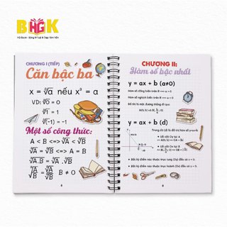 Sổ Giấy Lò Xo Take Note Toán 9 cỡ A5 (Phiên Bản Mới Nhất)