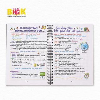 Sổ Giấy Lò Xo Take Note Toán 9 cỡ A5 (Phiên Bản Mới Nhất)