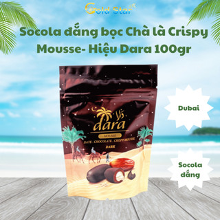 Sôcôla đắng bọc chà là crispy mousse- hiệu dara dubai