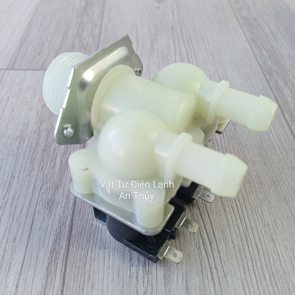 Van cấp đôi LG 12V THƯỜNG - Van cấp nước máy giặt đôi LG loại thường 12V