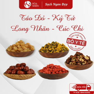 Trà ngủ ngon, trà đẹp da, dưỡng nhan, trà thảo mộc Táo Đỏ, Kỷ Tử đỏ, Long Nhãn, bông Cúc Chi