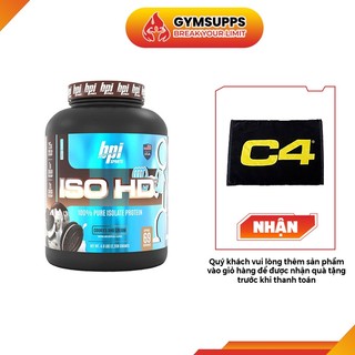 Sữa Tăng Cơ Bắp Bpisports Iso HD 69 Lần Dùng - Authentic 100%