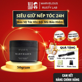 Sáp vuốt tóc nam Marvelous Rusty Lab 50g chính hãng