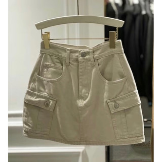 [K-JEANS] Chân váy lưng cao túi hộp (mã H009)