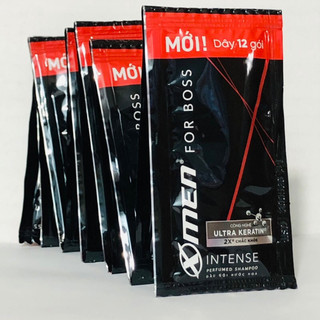 Dây dầu gội X-men for boss hương nước hoa cao cấp 12gói x 5g