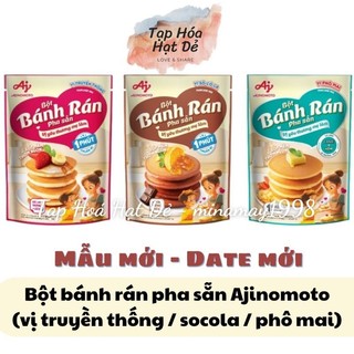 (Mẫu mới - Date mới) Bột bánh rán pha sẵn Ajinomoto vị truyền thống/ socola / phô mai gói 200g