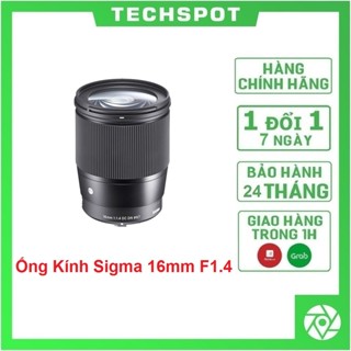 Ống Kính Sigma 16mm F1.4 DC DN Cho Sony E-Mount | Hàng Chính Hãng | Bảo Hành 24 Tháng