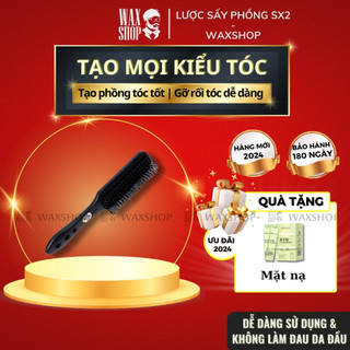 Lược bán nguyệt tạo kiểu cao cấp SX2 sấy tạo phồng tóc, gỡ rối chân tóc
