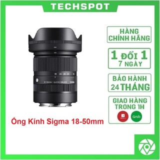 Ống Kính Sigma 18-50mm F2.8 DC DN For Sony/Fujifilm/CanonRF | Hàng Chính Hãng | Bảo Hành 24 Tháng