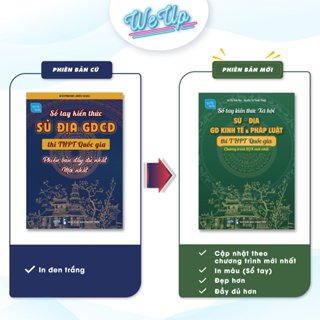 Sách - Sổ tay Kiến thức Xã hội lớp 12, cập nhật theo chương trình mới nhất