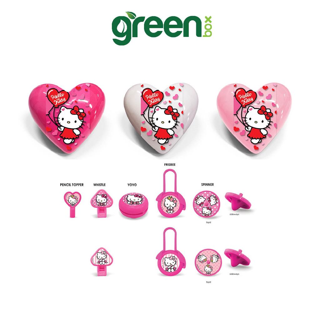 Kẹo trái tim đồ chơi Hello Kitty Relkon