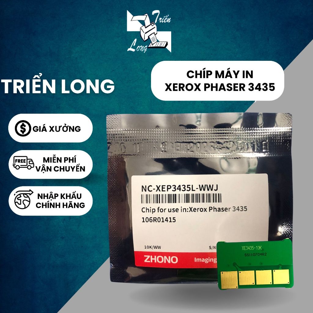 Chip máy in Xerox Phaser 3435