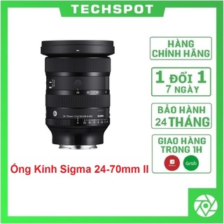 Ống kính sigma 24-70mm f2.8 dg dn ii art | hàng chính hãng | bảo hành 24 tháng