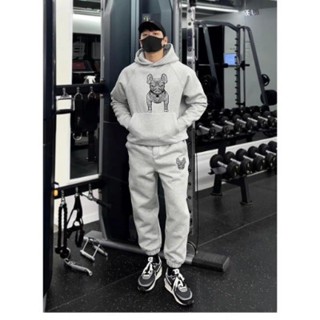 Bộ quần áo thu đông nam gunta.vn chất nỉ bông dày dặn , bộ ni mũ nam quần jogger phong cách thể thao áo hoodie mũ 2 lớp