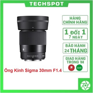 Ống Kính Sigma 30mm F1.4 DC DN Contemporary Cho Fujifilm X | Hàng Chính Hãng | Bảo Hành 24 Tháng