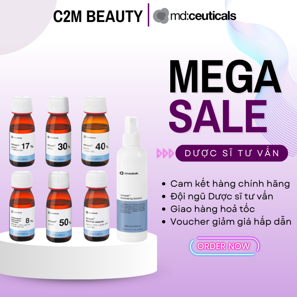 Thay da sinh học Md:ceuticals md:peel 50ml