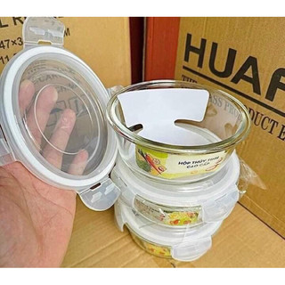 Thố thuỷ tinh tròn 620ml