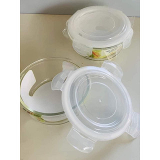 Thố thuỷ tinh tròn 620ml