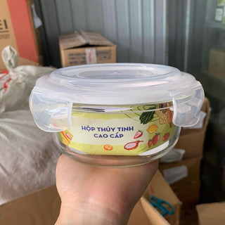 Thố thuỷ tinh tròn 620ml