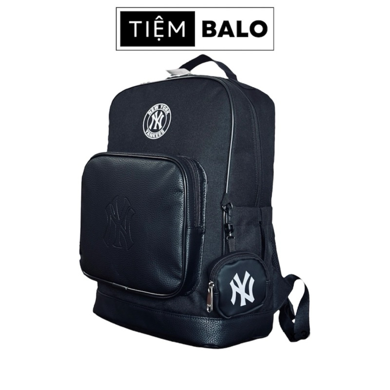 Balo Thể Thao MLB NY YANKEES DEBOSS Basic Backpack Balo Nam Nữ MLB Chất Đựng Được Laptop 15,6 Inch T