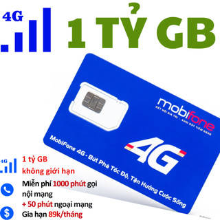 Sim 4g mobifone local vnsky miễn phí data nghe gọi tẹt ga mỗi tháng - phí gia hạn cực rẻ