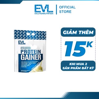 Sữa dinh dưỡng evl stack protein gainer 12lbs 5.4kg tăng cân và tăng cơ cho người gầy vô cùng hiệu quả - usa