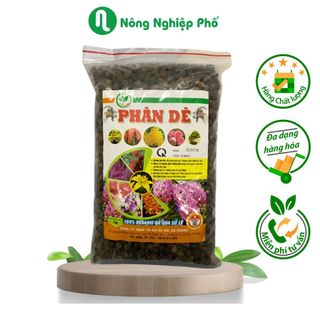 Phân dê đã qua xử lí chuyên dùng cho hoa kiểng, phong lan và rau sạch - Túi 1kg