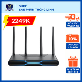 Bộ phát Wifi Router Xiaomi AX5400 Gaming - Wifi 6 5400 Mbps - Mesh - 248 thiết bị - Chuyên cho Game