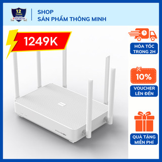 Bộ phát Wifi Router Xiaomi Redmi AX5400 băng tần kép - Wifi 6 5400Mbps - hỗ trợ Mesh - kết nối 248 thiết bị