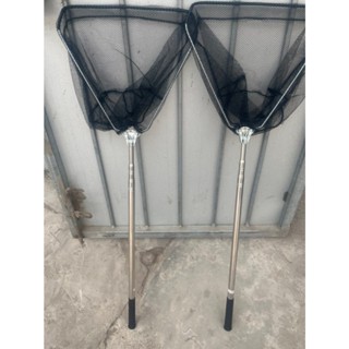 Vợt cá vợt xúc cá 2m1 inox nguyên khối siêu bền