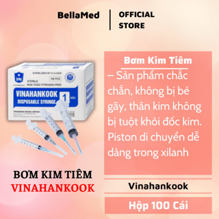 Hộp 100 cây bơm kim tiêm ống chích sử dụng 1 lần 1cc/ml, 3cc/ml, 5cc/ml, 10cc/ml, 20cc/ml