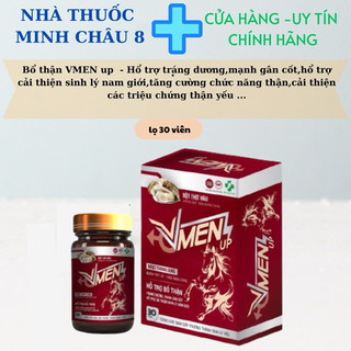 Bổ thận VMEN up  - Hổ trợ tráng dương,mạnh gân cốt,hổ trợ cải thiện sinh lý nam giới (hộp 30 viên)