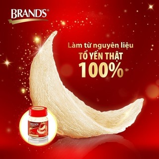 Nước yến thật BRAND'S Đường Phèn (70 ml x 6 lọ) và (42 ml x 6 lọ)