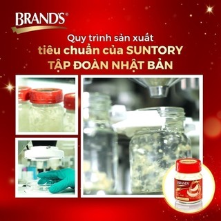 Nước yến thật BRAND'S Đường Phèn (70 ml x 6 lọ) và (42 ml x 6 lọ)