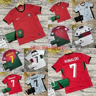 Bộ Quần Áo bóng  đá Đội Tuyển Bồ Đào Nha Sân Khách 2022 - Hàng Super Thái Chuẩn thi đấu