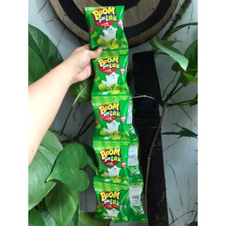 Kẹo Dẻo Boom Jelly Lắk Orion Hương Xoài Lắc Muối Ớt (Dây 10 gói x 23.5g)
