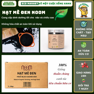 Hạt mè đen thuần chủng tự nhiên noom 300g -500g - 1kg