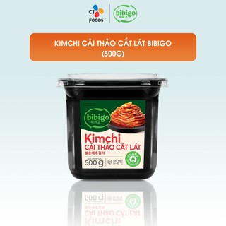[HCM] Kim chi Hàn Quốc Bibigo cải thảo cắt lát - Hộp 500g