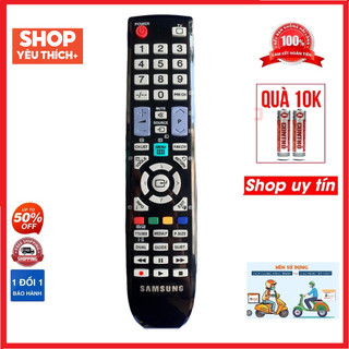 Điều khiển remote từ xa dùng cho tivi đa năng samsung RM-L898 tốt-tặng kèm pin-đầu bấm tivi đa năng samsung RM-L898 tốt