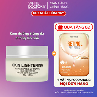 Kem làm trắng da mờ nếp nhăn White Doctors Skin Lightening 40g