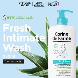 Gel Vệ Sinh Phụ Nữ Corine de Farme Fresh Intimate Wash 250ml