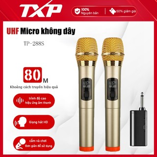 Micro Không Dây Chuyên Nghiệp Micro Karaoke Không Dây TXP-288 Cho Loa, Bộ Khuếch Đại Và Sân Khấu