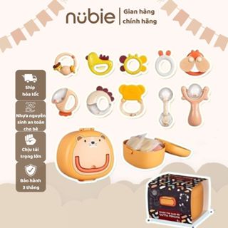 [Hàng Cao Cấp] Set 10 Đồ Chơi Xúc Xắc, Gặm Nướu  Cho Bé -Dumoon 10 Chi Tiết An Toàn Tiện Dụng